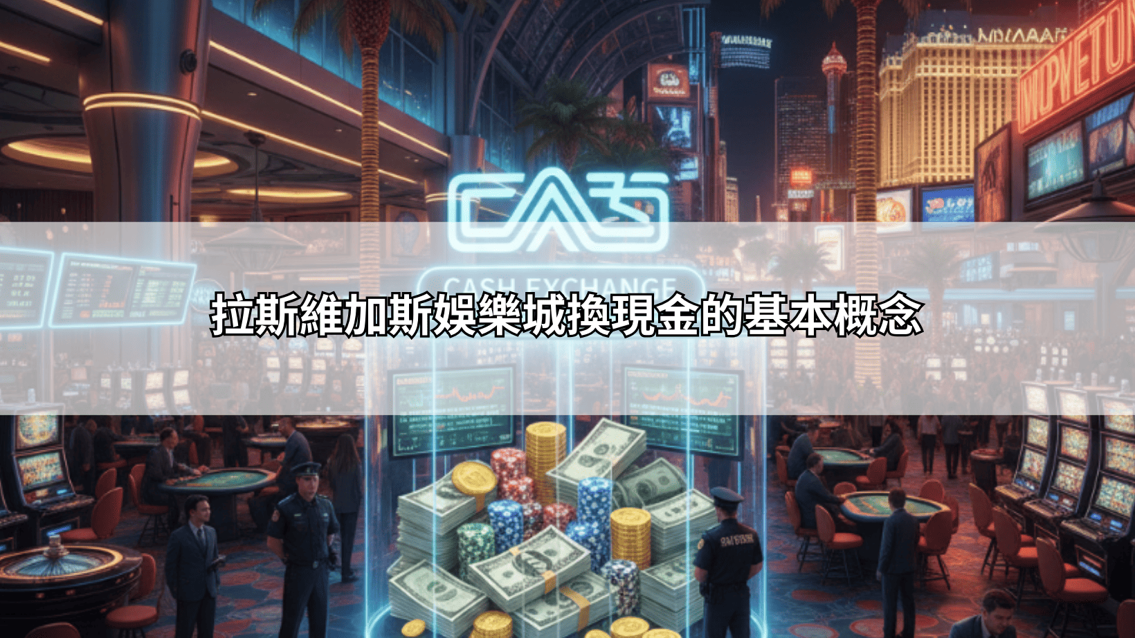 拉斯維加斯娛樂城換現金的基本概念